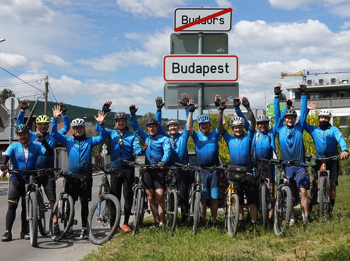 DHBW Ravensburg - per Bike nach Budapest: Neun Tage, vier Länder