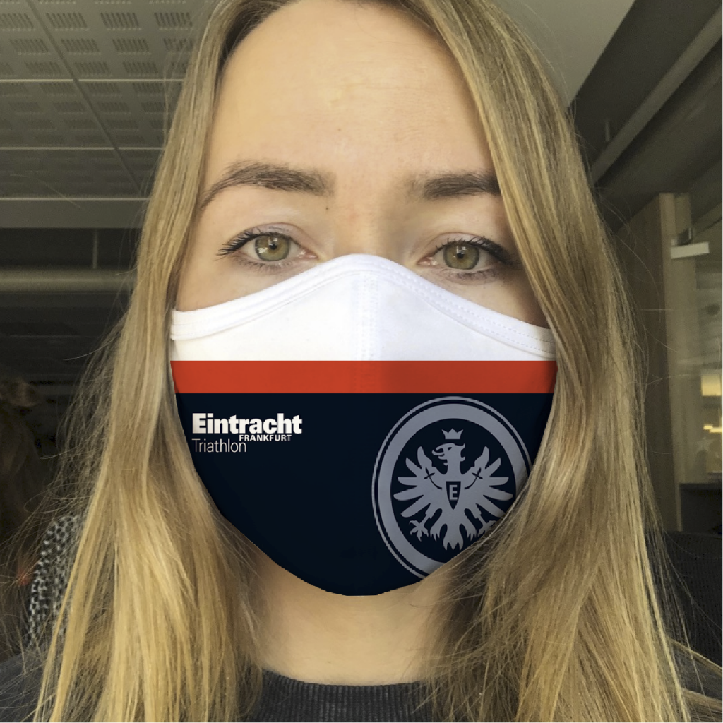 Dowe Sportswear Community Mask "Eintracht Frankfurt"