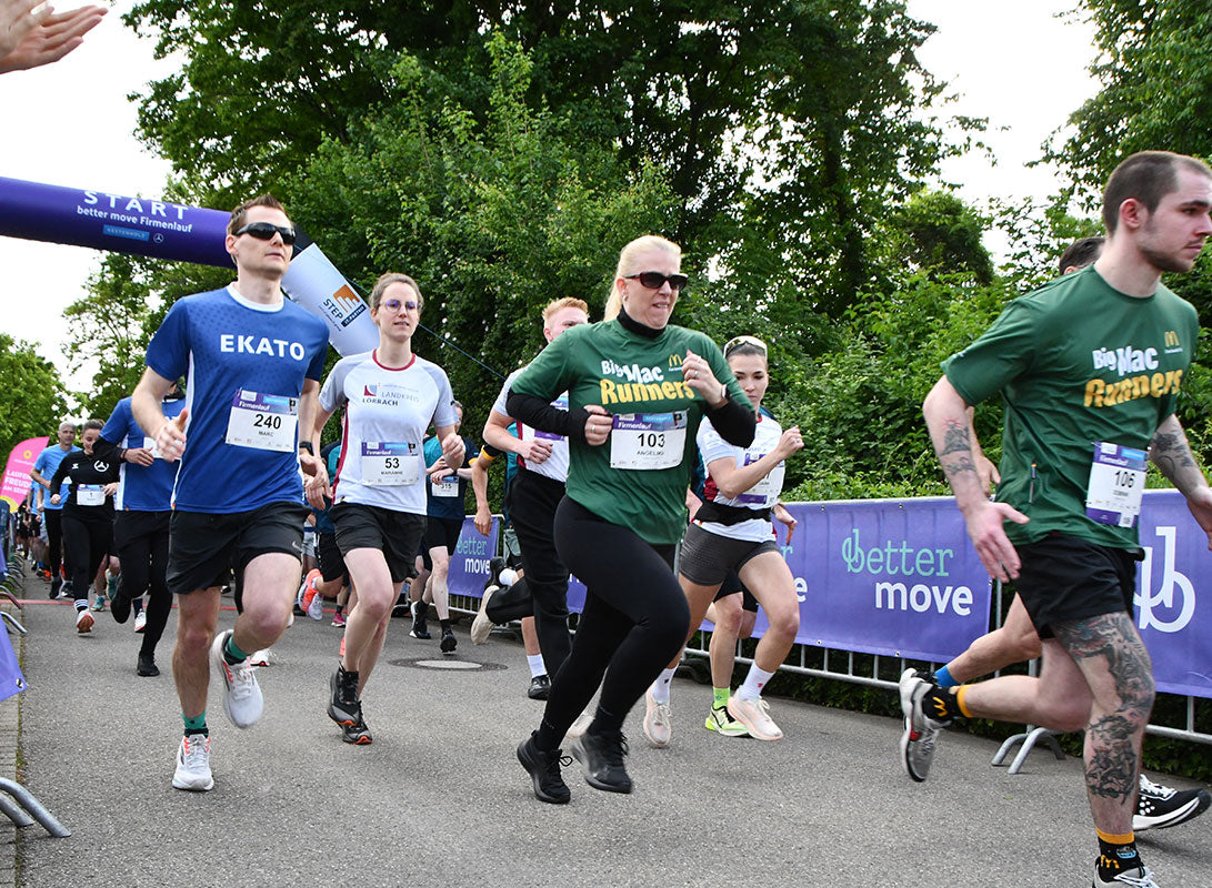Better Move Firmenlauf 2026 mit DOWE