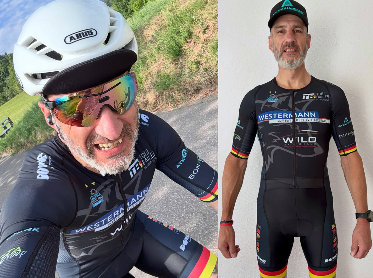 Ultracyclist Tobi Bailer zurück bei DOWE!
