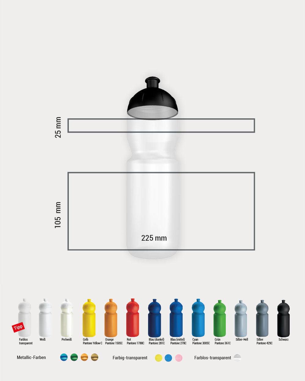 bulb classic Bottle 800ml