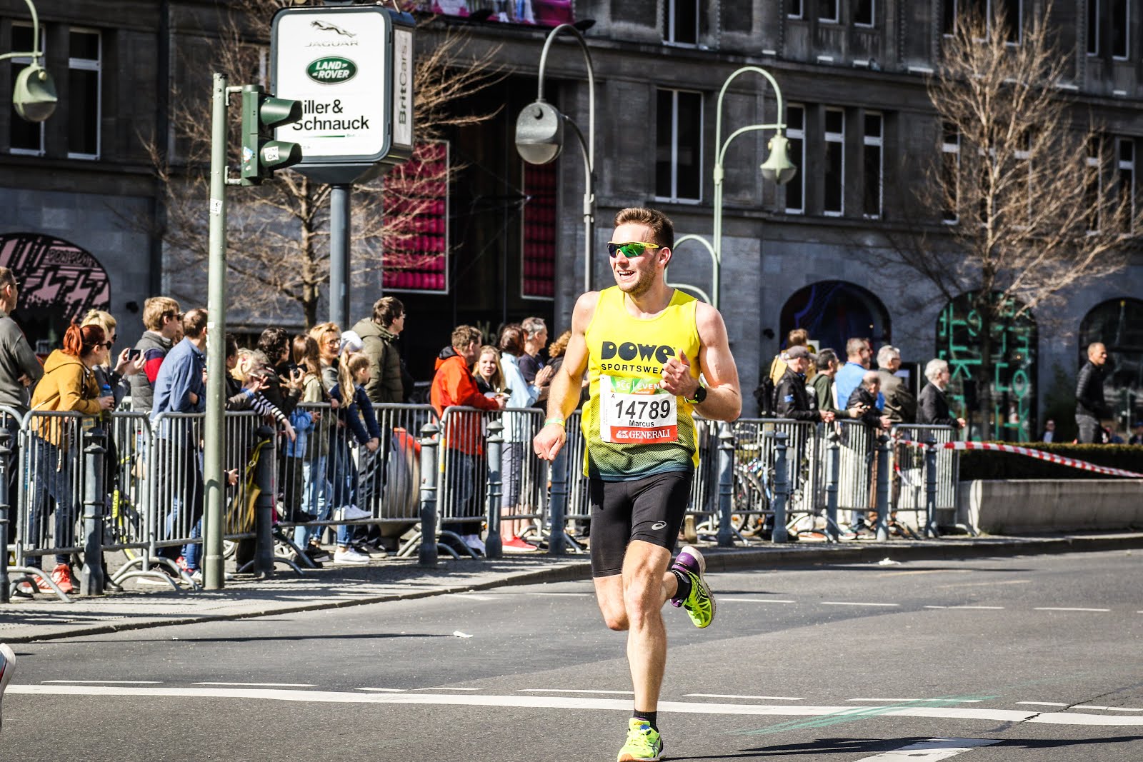 Marcus Gawlik läuft den Berliner Halbmarathon