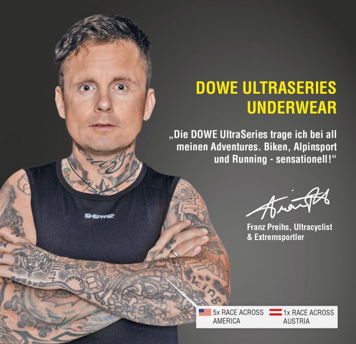 Dowe UltraSeries Underwear - Mit Zitat von Franz Preihs