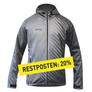 DOWE Active Jacket "Grey Stripes" Frontansicht