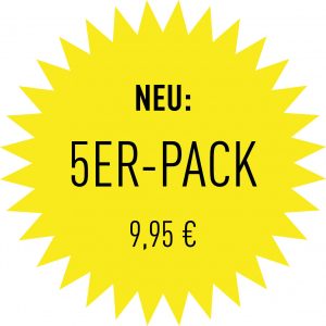 5er Pack - 9,95€