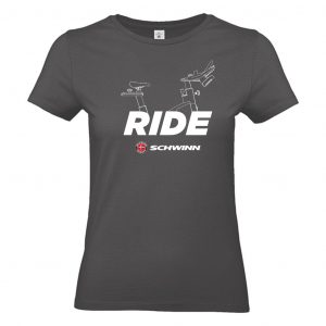 Dowe Sportswear Schwinn Tshirt "Ride" anthrazit Damen