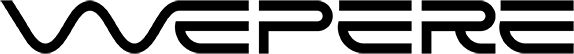 Das schwarze Logo von Wepere