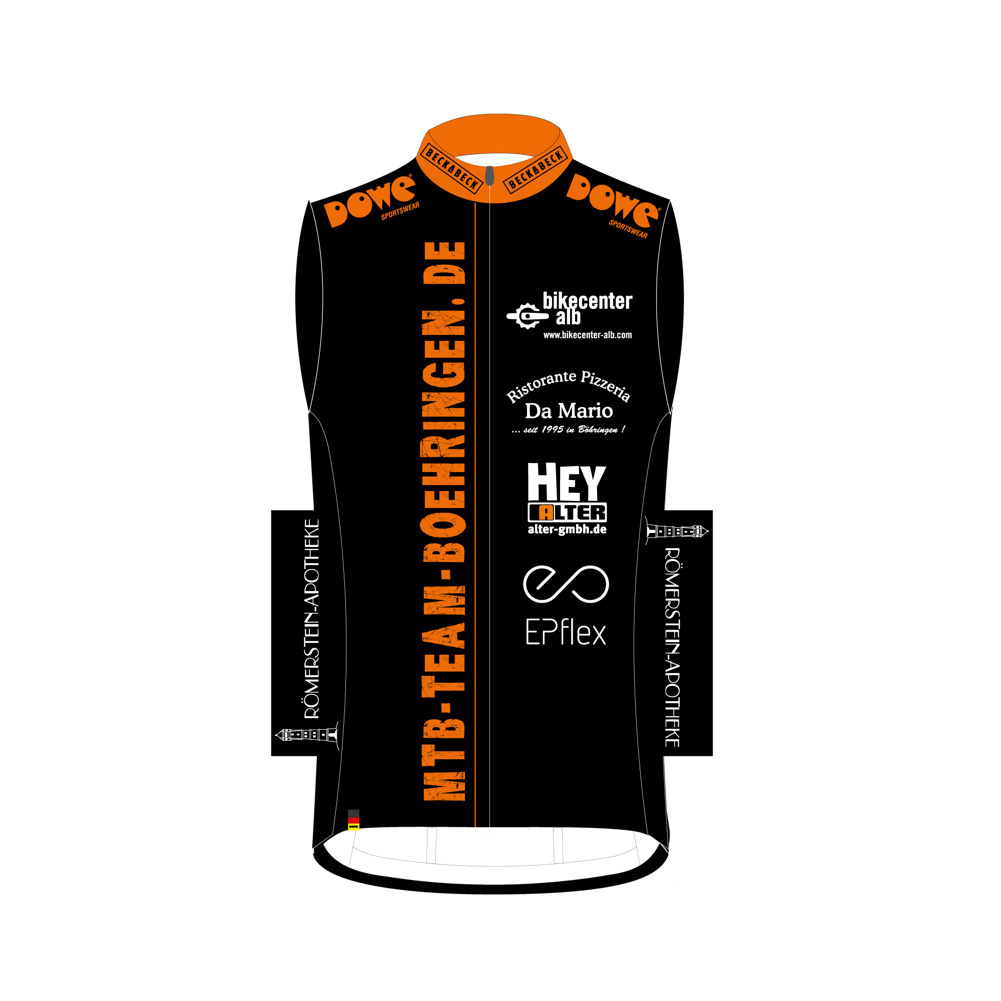 DOWE-Sportswear_boehringen_Weste_front